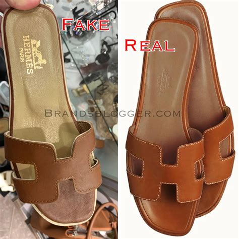 hermes sandals fake